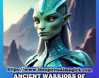 Reptilian Starseed Spirit Companion Binding – Custom Conjuration, Extraterrestrial & Galactic Guides