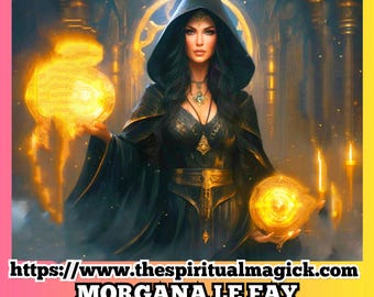Morgana Le Fay Spirit Companion Binding: Talisman Amulet
