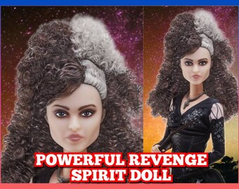 Haunted Doll Revenge spirit companion ,paranormal,amulet,talisman,spirit guides,money, wealth,protection,dragon,fairy,djinn,success.