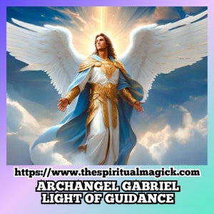 Spirit Companion POWERFUL ARCHANGEL GABRIEL.Bring you Psychic Power , Divine Power, Divination  Fortune Telling,Talisman,amulet,djinn