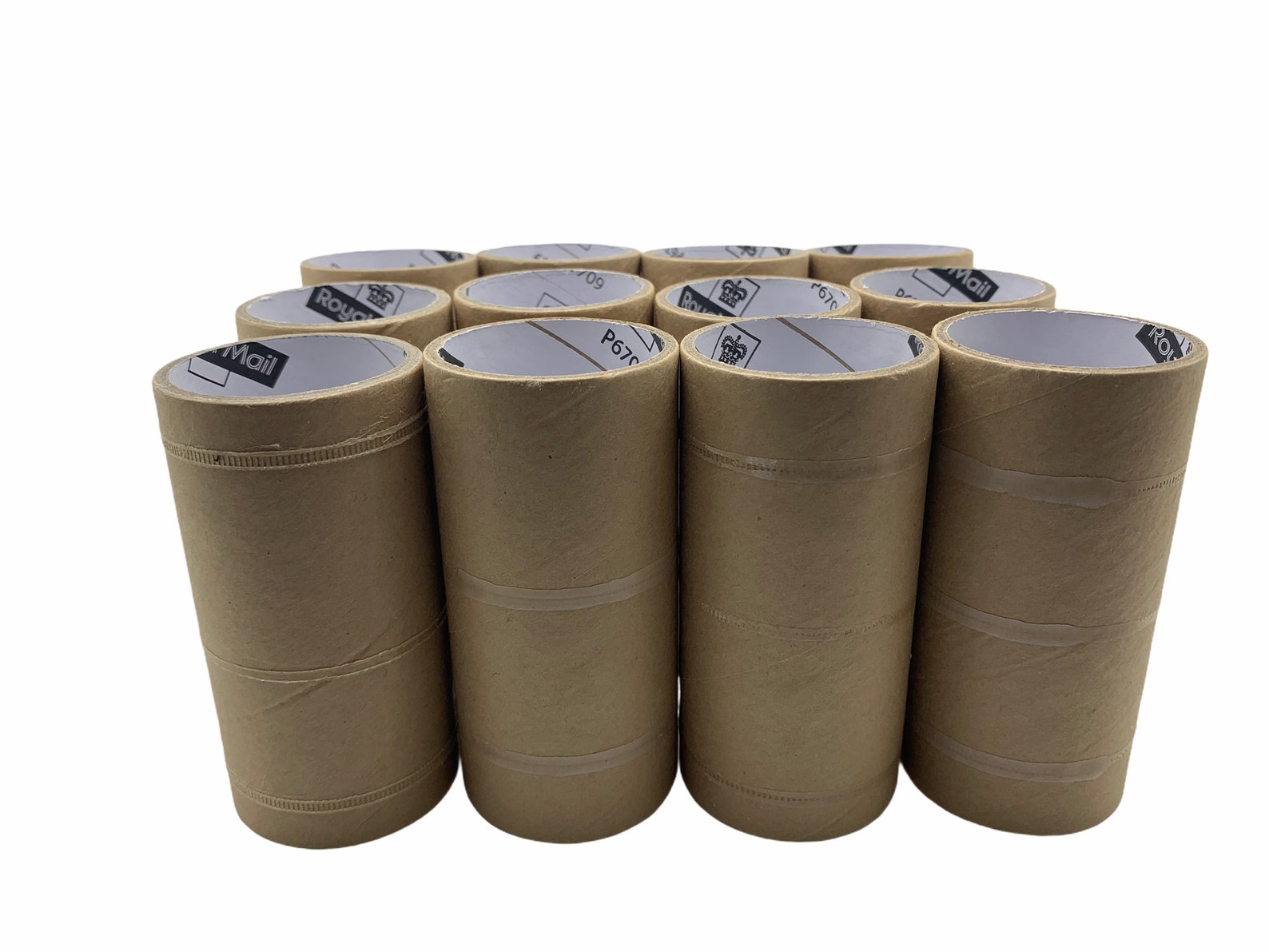 24 STRONG Roll Cardboard Tubes Recycle Royal Mail Heavy Duty Etsy