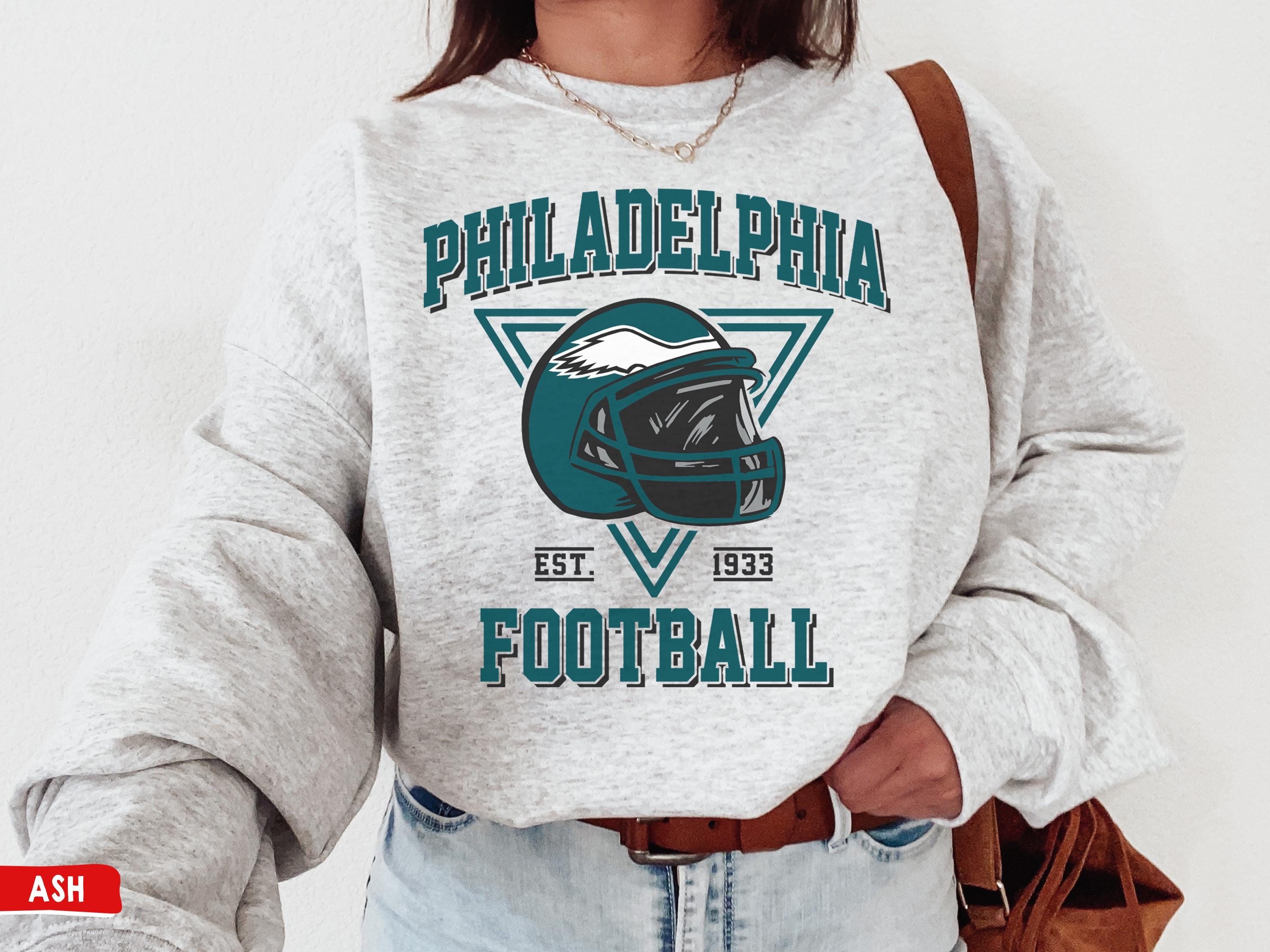 Eagle Sweatshirt Vintage Philadelphia Eagle Crewneck Sweatshirt T shirt Etsy UK