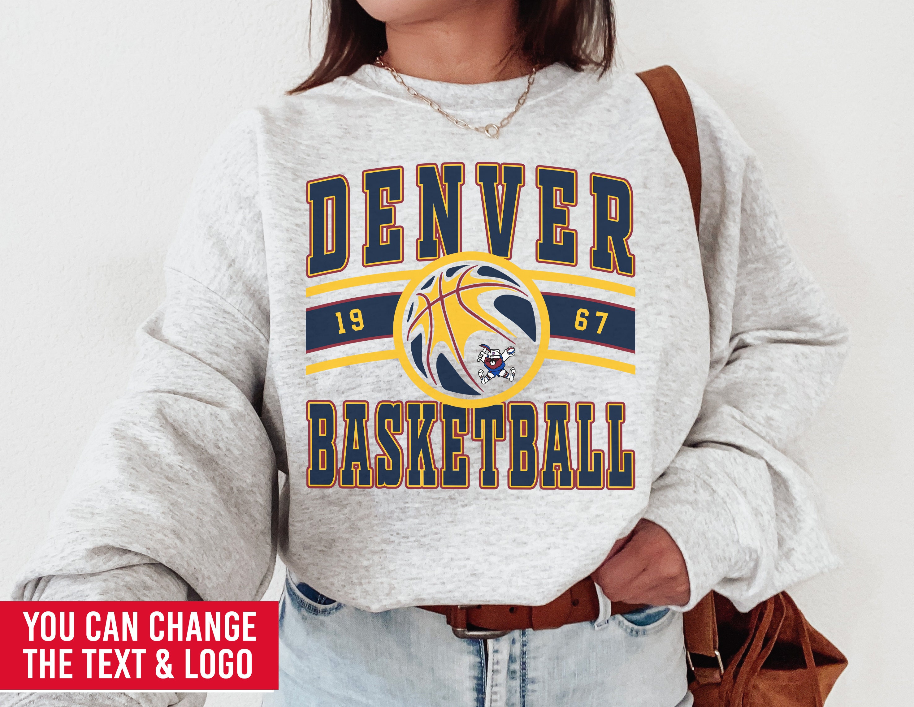 Denver Nuggets hoodie – Two One Thrift