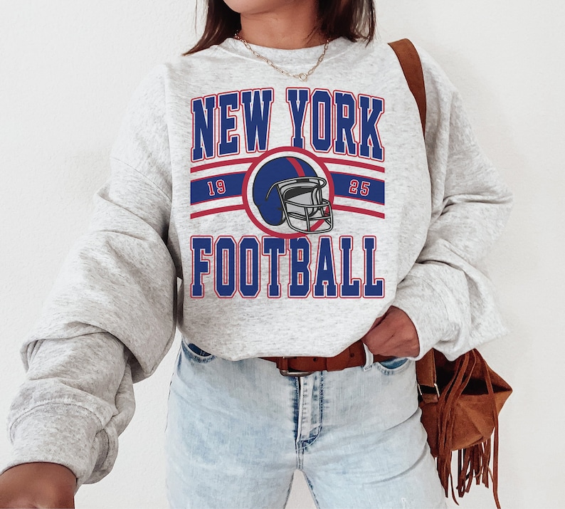 New York Giant, Giants Football, NY Giant Sweatshirt, Big Blue Shirt, G-Men, Jints Shirt, Sunday Football, Game Day Shirt, Football Lovers, Gift for her, Gift for him, Sports Gift, American Football , Super Bowl Shirt, Christmas Gifts, Birthday Gift