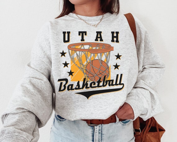Vintage utah jazz sweatshirt sales