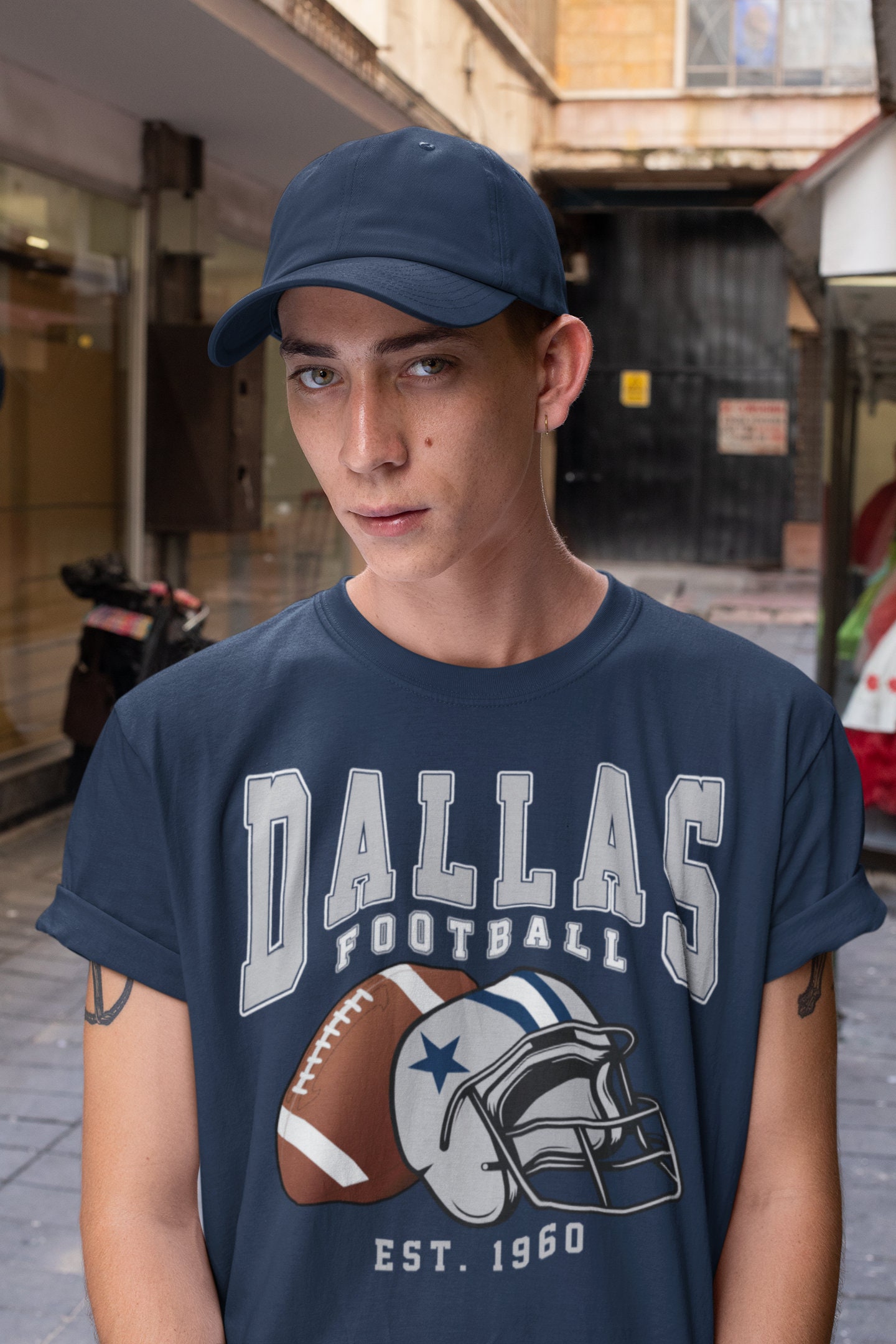 VAMSII American Football Gift Football Lover Gift Dallas Travel