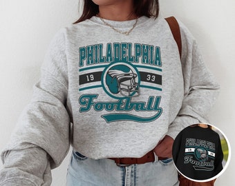 Philadelphia Football T-Shirt \ Sweatshirt, Eagle Sweatshirt, Vintage Style Philadelphia Football Shirt, Philadelphia Shirt