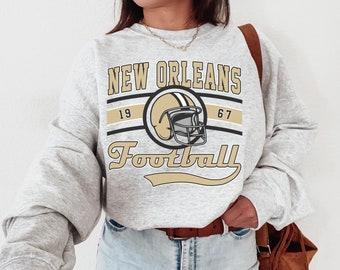 Vintage New Orleans Football Crewneck Sweatshirt / T-Shirt, Saints Shirt