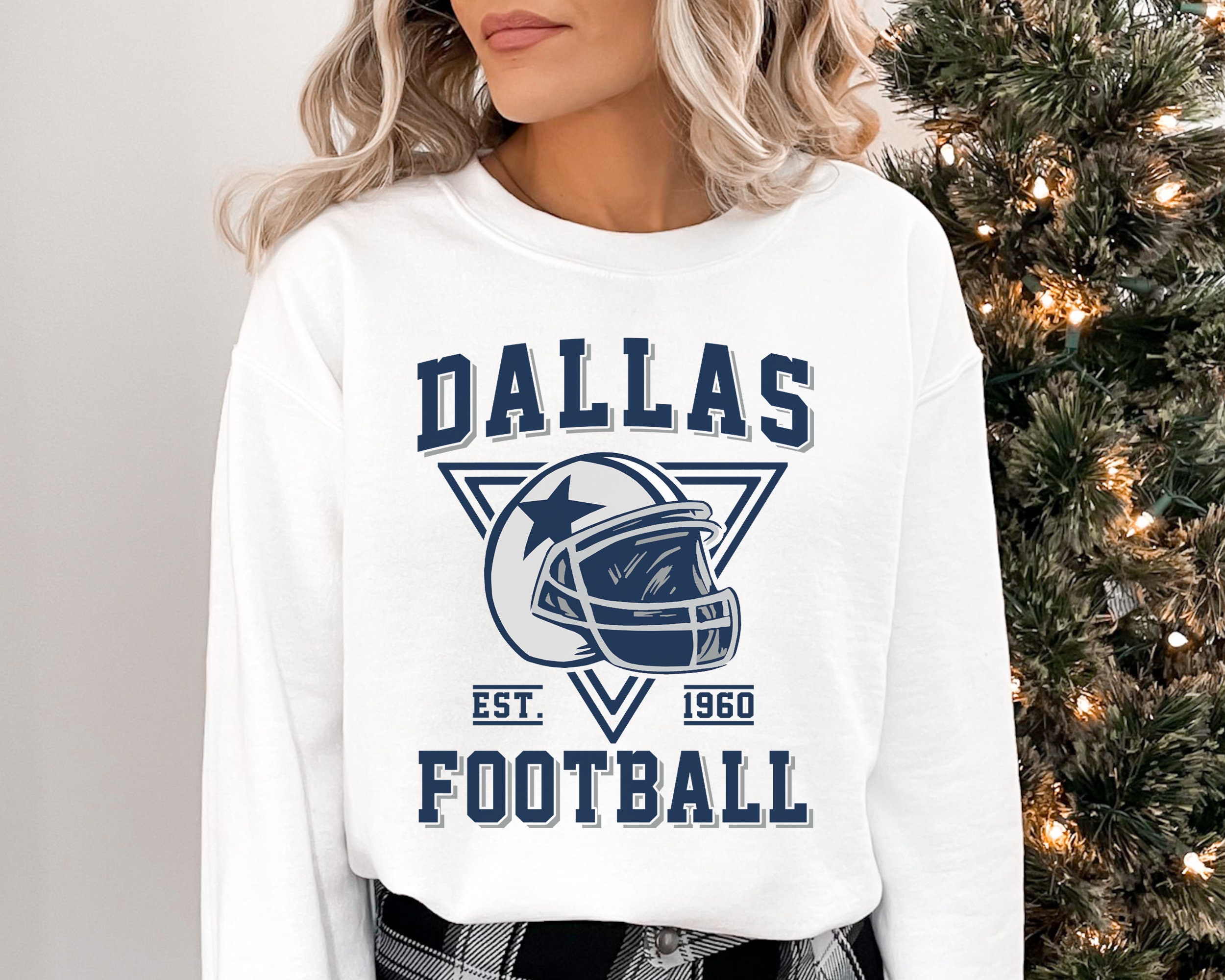 Vintage Dallas Football Shirt Dallas Football Crewneck Dallas Sweatshirt  Sunday Football Dallas Cowboys Hoodie Dallas Cowboy Sweatshirt New - Revetee