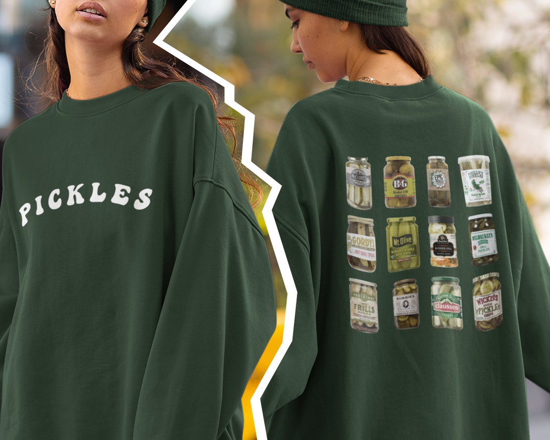 Vintage Canned Pickles Sweatshirt, Pickle Lovers Sweatshirt Tshirt