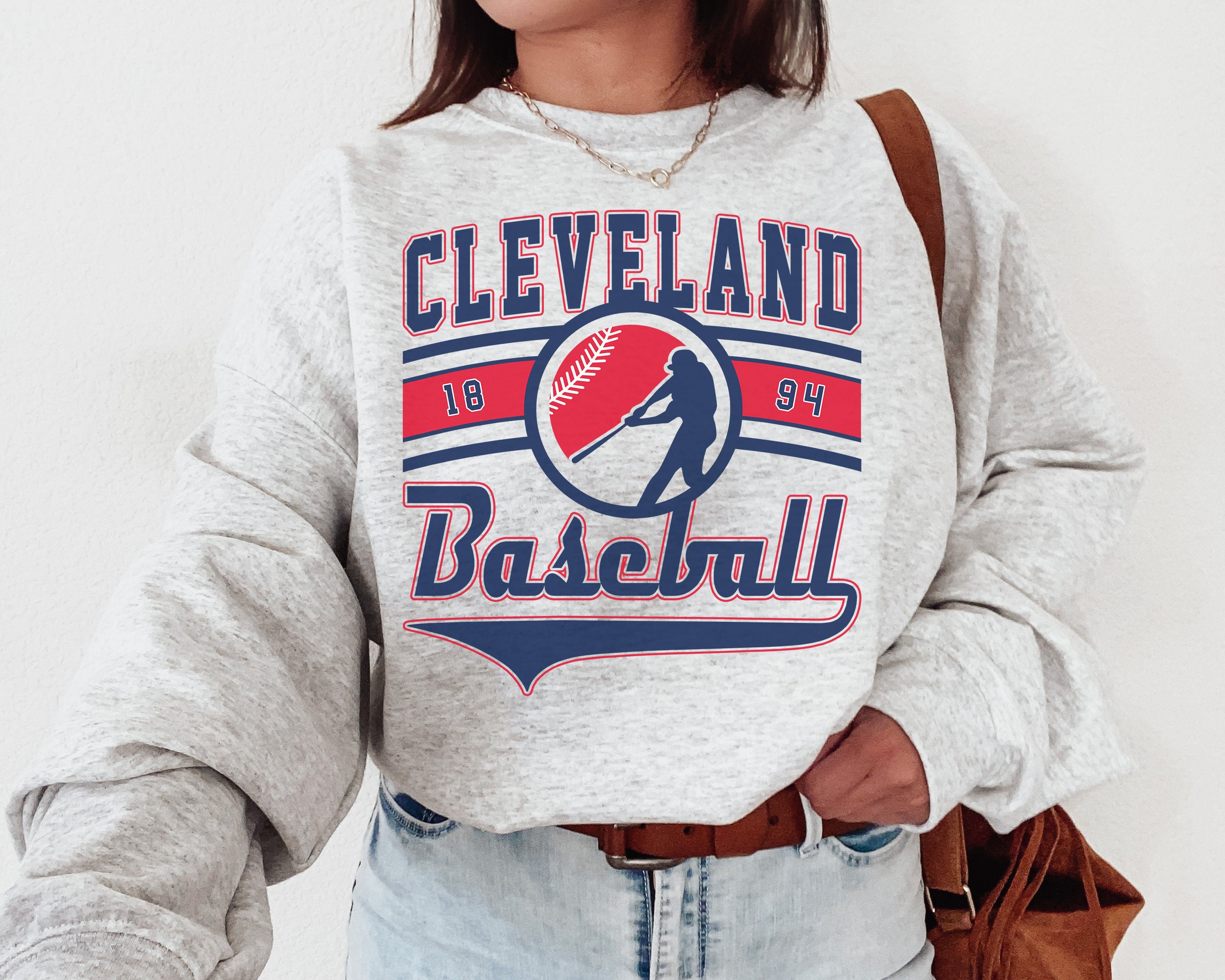 Vintage Cleveland Guardian Crewneck Sweatshirt / T-shirt 