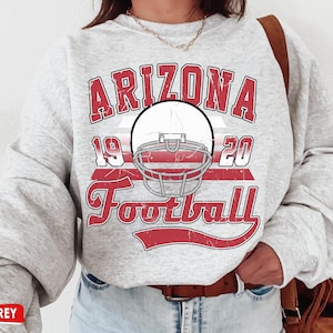Arizona Cardinal Football Crewneck Sweatshirt / T-Shirt, Vintage Arizona Football, Kardinal Shirt, Kardinal Geschenk