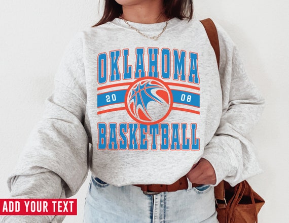 Vintage Oklahoma Thunde Sweatshirt T-shirt Thunder - Etsy