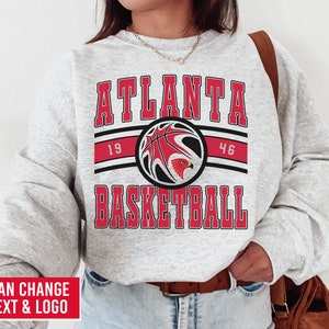 Atlanta Hawks Hoodie Vintage Magic Relive The Basketball Glory - Anynee