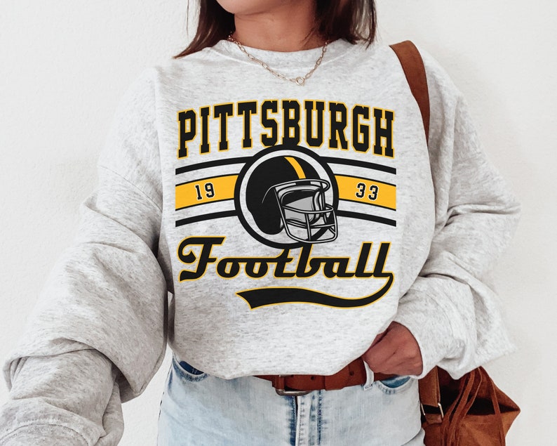 Pittsburgh Shirt, Pittsburgh Football Crewneck, Vintage Pittsburgh Football Sweatshirt, Steelers Sweatshirt, Pittsburgh Gifts, Game Day Shirt, Steelers T-Shirt, Pittsburgh Steelers, Blitzburgh, Stillers, Stihllers, Pittsburgh Sweater, College Gifts