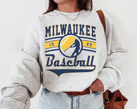 Retro Milwaukee Brewers dry fit shirt