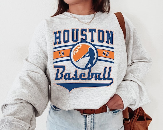 Houston Retro Baseball T-Shirt - Vintage Houston Baseball Houston Retro Baseball T-Shirt - Vintage Houston Baseball