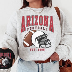 Vintage Arizona Cardinal Football Crewneck Sudadera / Camiseta, Camisa de Arizona de estilo vintage, Cardinal Crewneck