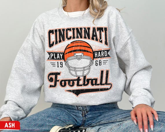 vintage bengals crewneck