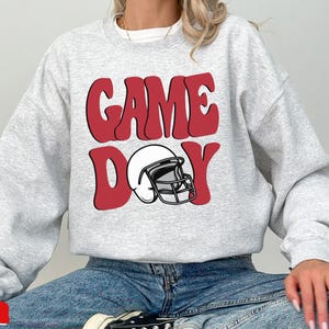 Arizona Cardinal Game Day Crewneck Sweatshirt / T-Shirt, Kardinal Shirt, Sonntag Football, Kardinal Geschenk