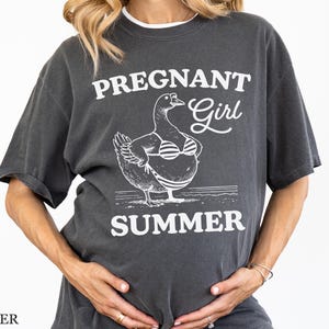 Komfort Kolory Ciąża Dziewczyna Letnia Koszulka Plaża Ciąża Ogłoszenie T-shirt Zabawna Nowa Koszulka Mama Ciąża Ujawnienie Koszulka Baby Shower Prezent