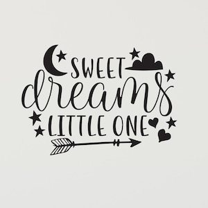 Sweet Dreams | Wall Decals Quote
