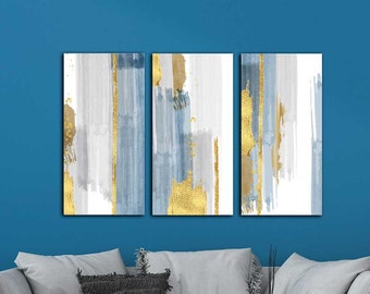 Triptych Wall Art Vector Canvas | Australian Made, Ready to Hang