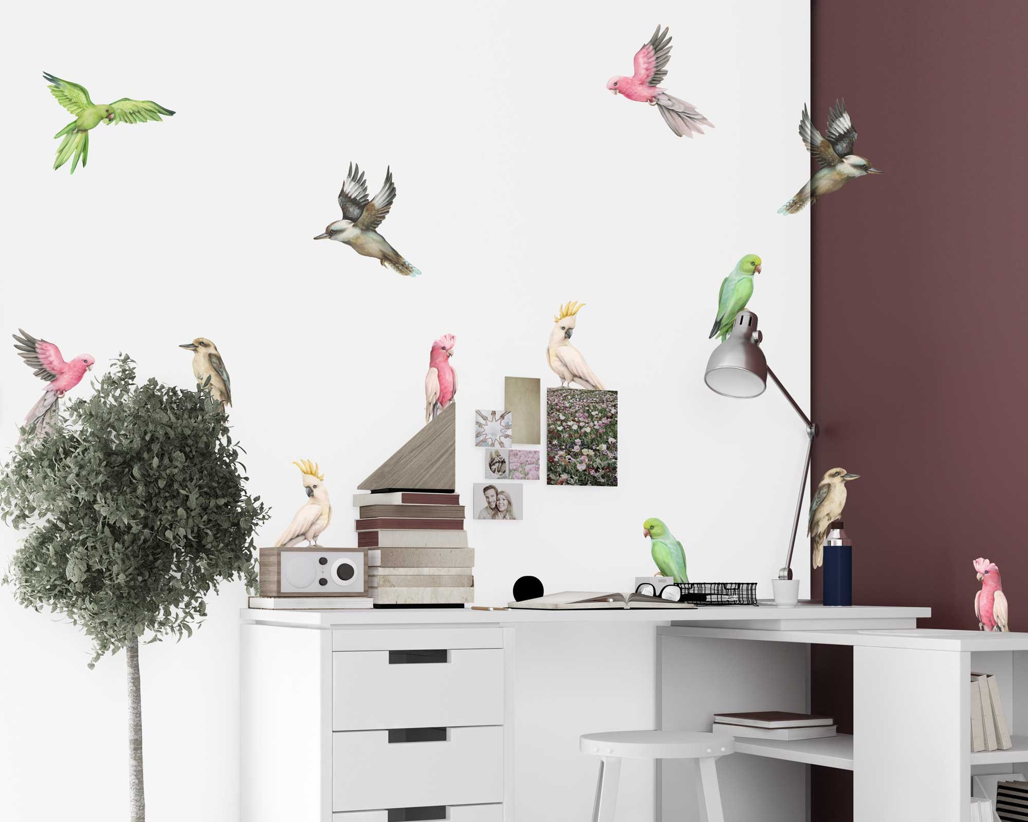 Australian Birds Wall Decals - Etsy Australia