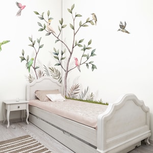 Australian Birds on the Tree Wall Decals