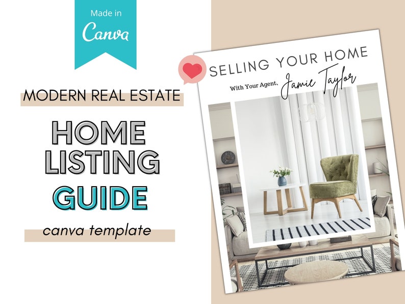 Real Estate Agent Listing Presentation Real Estate Etsy UK