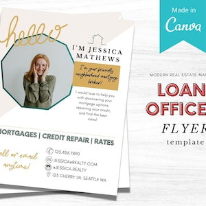 Mortgage Broker Flyer Loan Officer Flyer Mortgage broker marketing loan officer marketing mortgage broker templates loan officer image 1