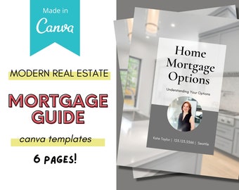Mortgage guide for mortgage loan officers, loan officer template, mortgage brochure, loan officer marketing, mortgage marketing, mortgage