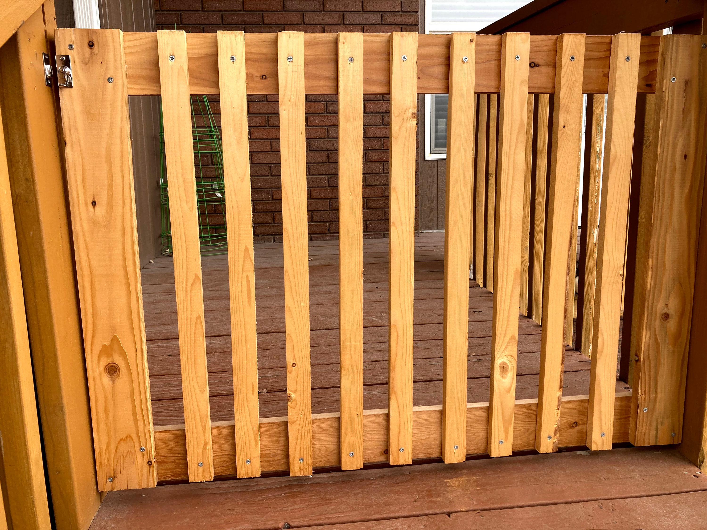 Custom Slatted Baby/pet Gate Etsy