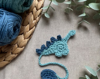Handmade belly button tie Dino crocheted belly button ties wool navel strap blue tie umbilical cord dino navel straps