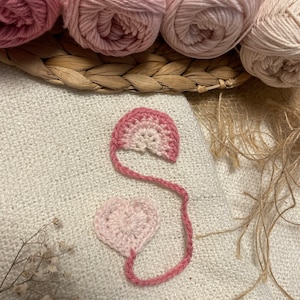 Handmade belly button band crocheted belly button band wool navel band tie umbilical cord band umbilical cord band rainbow cloud