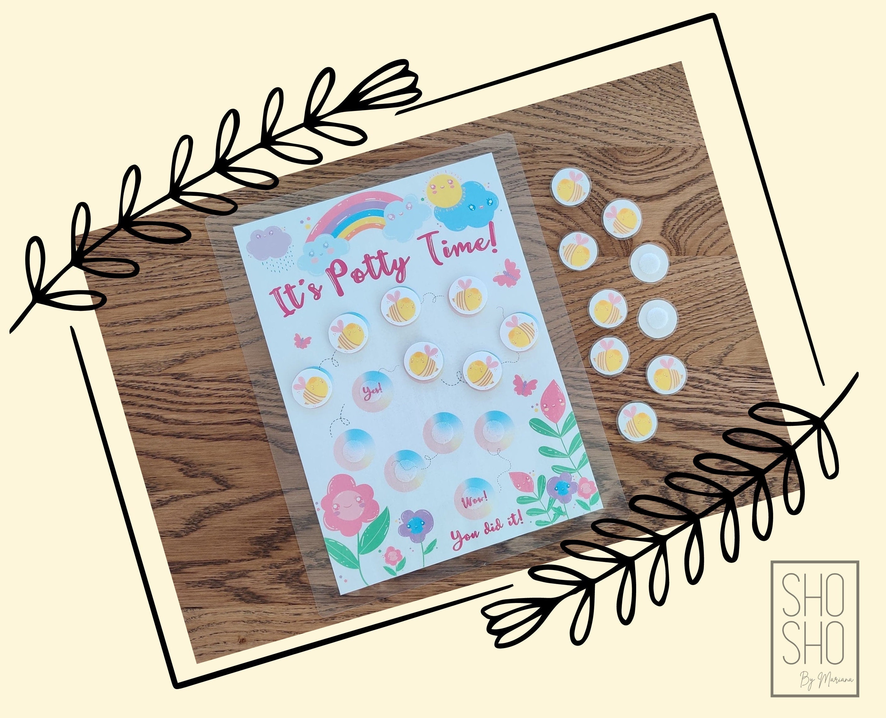 Printable Reward Chart Potty Training Chart Instant Download Reward ...