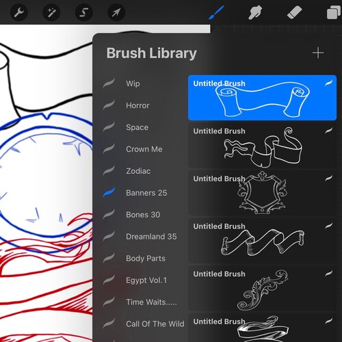 Body Parts procreate Brush Set - Etsy