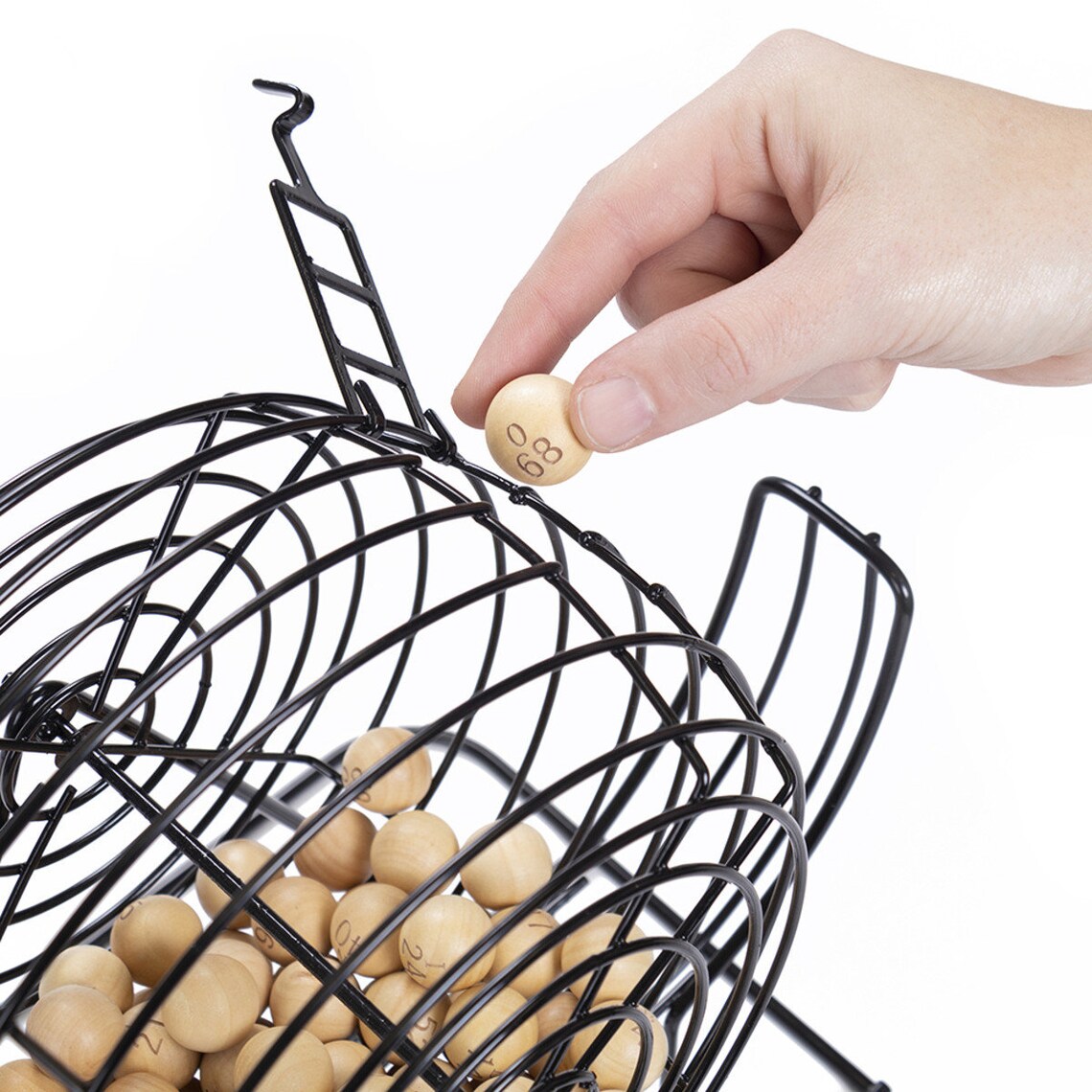 Natural Wood Bingo Balls Large 7/8 Inch Engraved Wooden Etsy