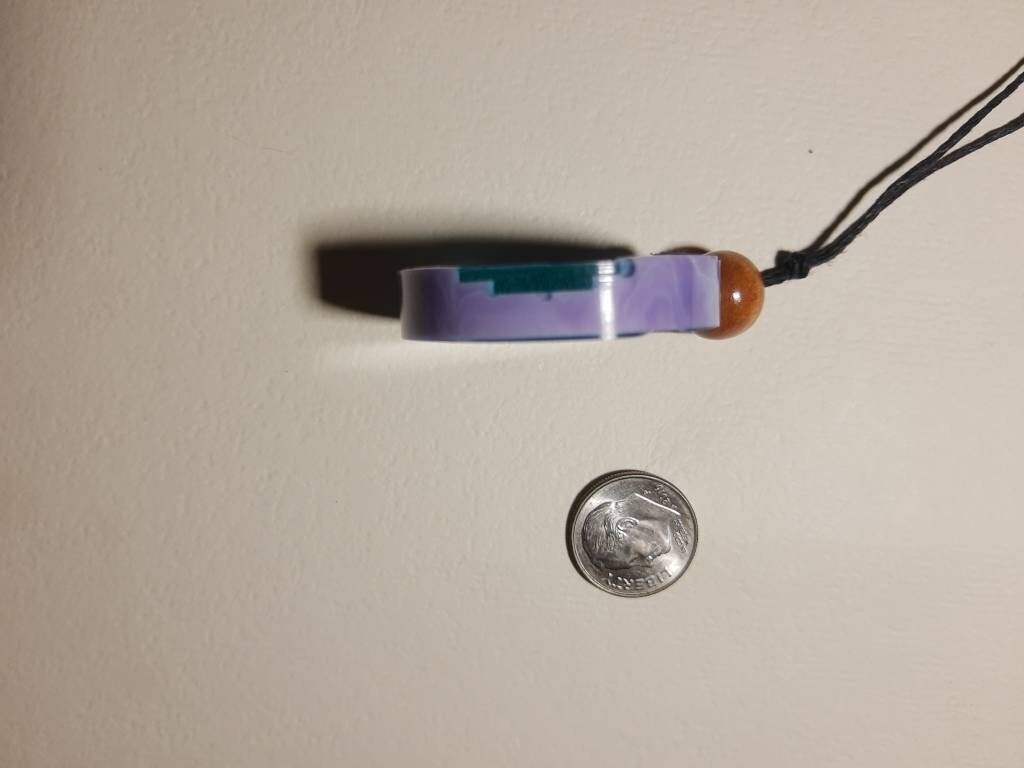 Colgante circular de resina de tortuga marina | Etsy