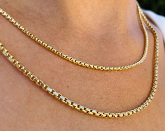 Metal Color: 1 Pcs Rose, Length: 40cm Davitu Womens Fashion 100% 925 Real Sterling Silver Jewelry Box Chain Collarbone Chain Short Necklace Gift Girl Lady DC02 Metal Color: 1 Pcs Rose, Length: 40cm Davitu Womens Fashion 100% 925 Real Sterling Silver Jewelry Box Chain Collarbone Chain Short Necklace Gift Girl Lady DC02