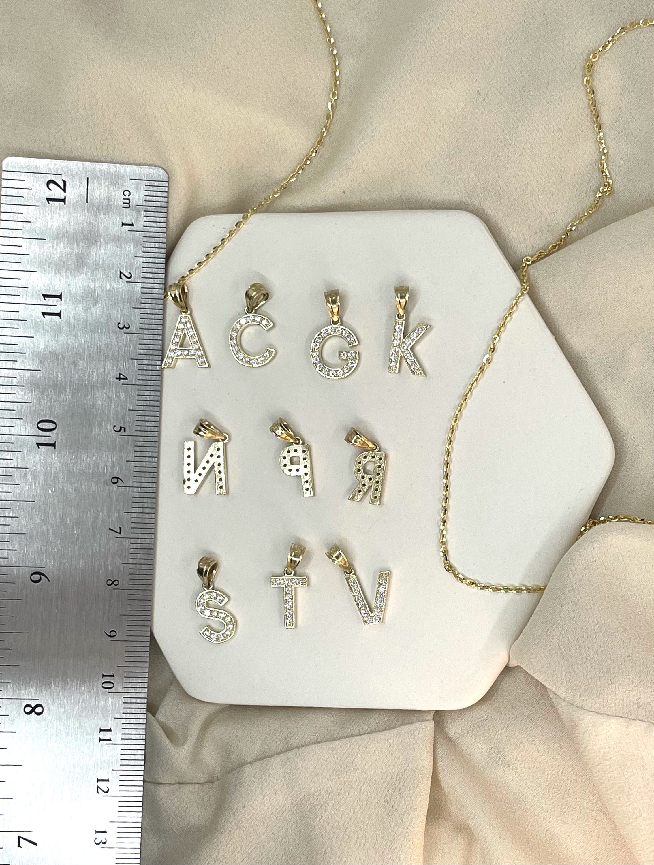 Collana Versari Iniziale Lettera A Zirconi Rosata - Oroshop - Foto 3