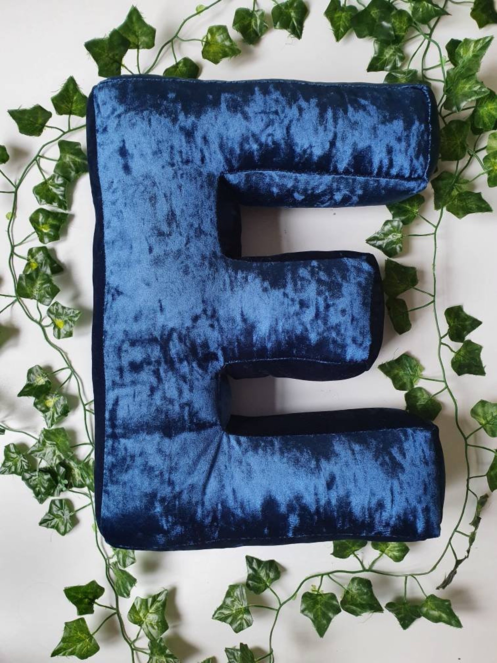 Soft Velvet Customised Letter / Alphabet Cushions Etsy UK