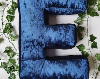 Soft Velvet Customised Letter / Alphabet Cushions