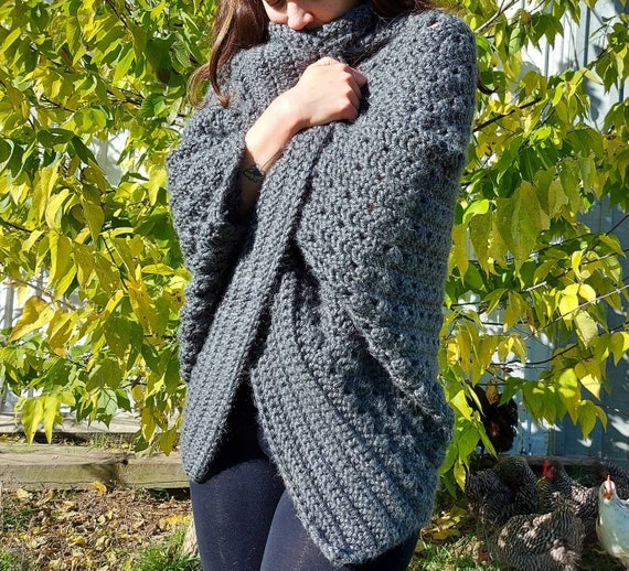 Chunky Crochet Shrug Warm Shrug Crochet 