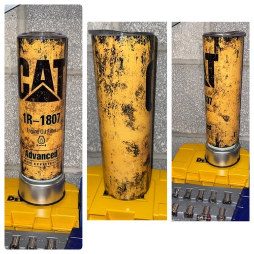 Cummins Oil Filter Tumbler Etsy