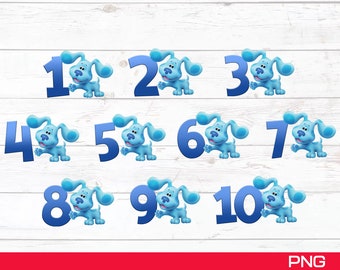 Download Blues Clues Birthday Svg Etsy