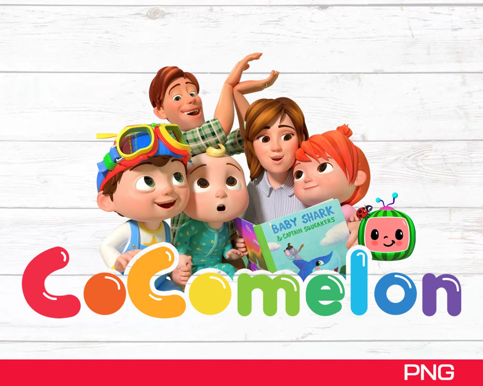 Cocomelon Family Logo PNG Cocomelon Kids PNG File Cocomelon | Etsy