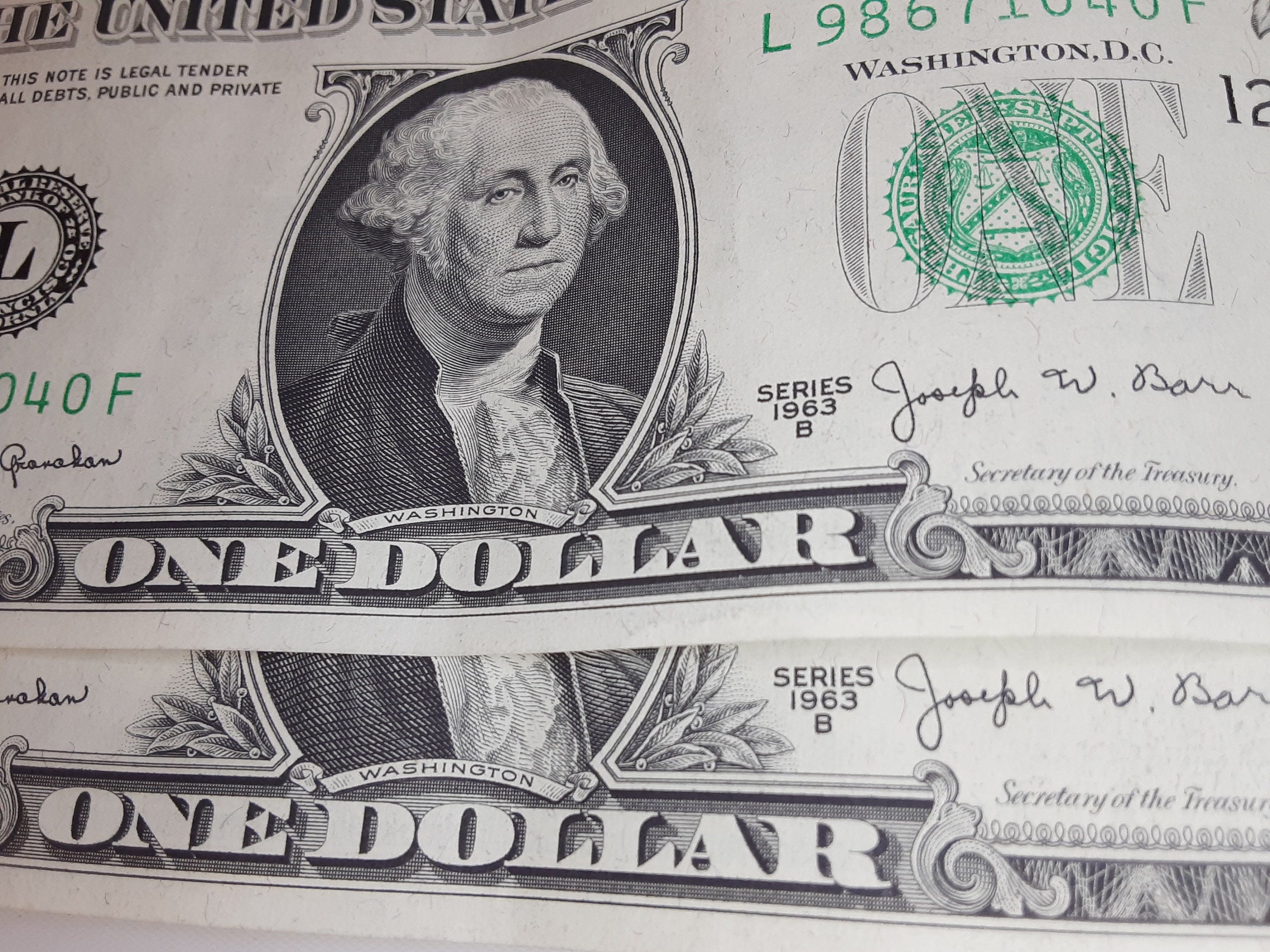 Joseph Barr Dollar Value