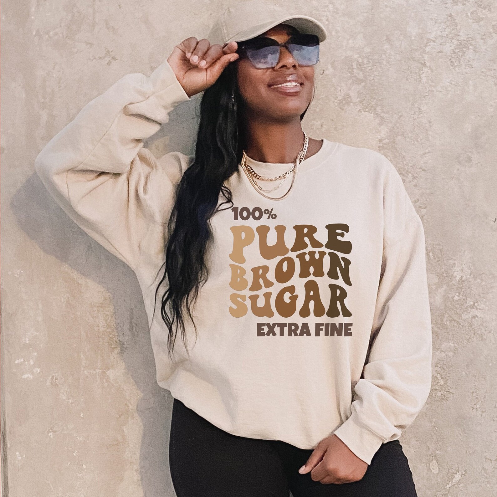 Brownie - Inspired By Lady Gaga - Sustainably Made Unisex Sweatshirt