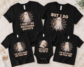 I dont do matching Halloween Shirts,Funny Halloween Group Shirt,Matching Halloween Shirt,Halloween Party Tee,Family Group Shirt,Fall Shirt